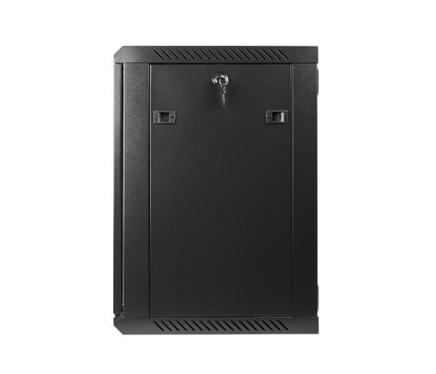 LANBERG Szafa instalacyjna wisząca 19 12U 600X450mm czarna (drzwi szklane) WF01-6412-10B - 455293 - zdjęcie 4